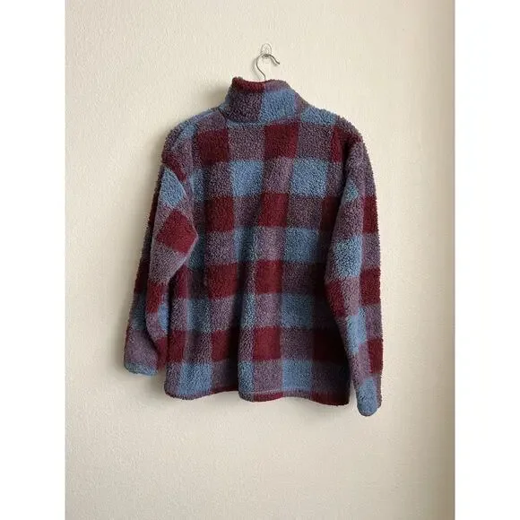 Eddie Bauer Fleece 1/4 Zip Pullover Women XL - Picture 3 of 6